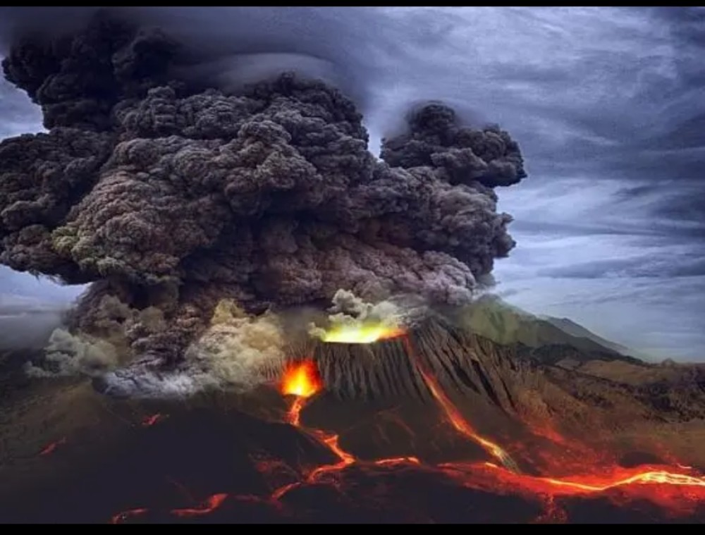 世界上最怪异的火山图片