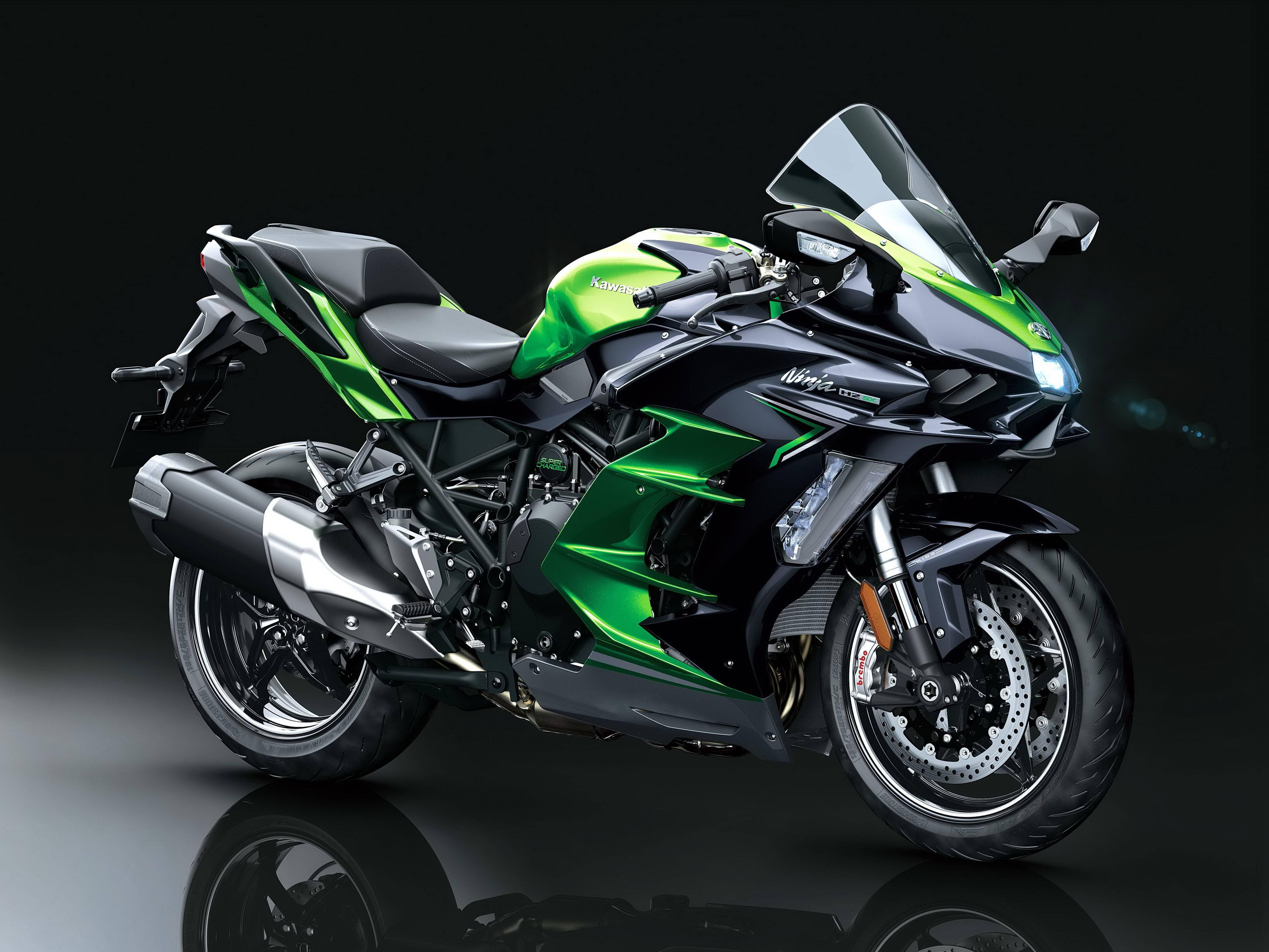 震撼全球的kawasaki ninja h2 掌握未来的速度