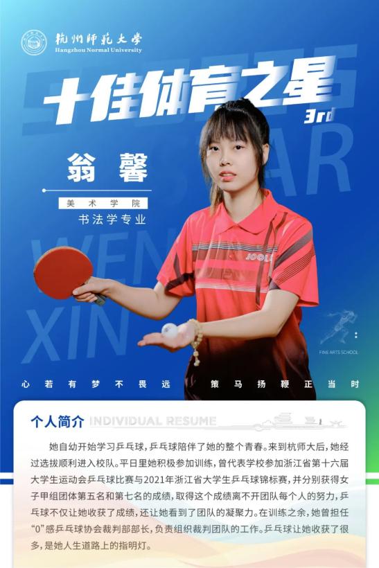 十佳体育之星,满满的校园运动范!