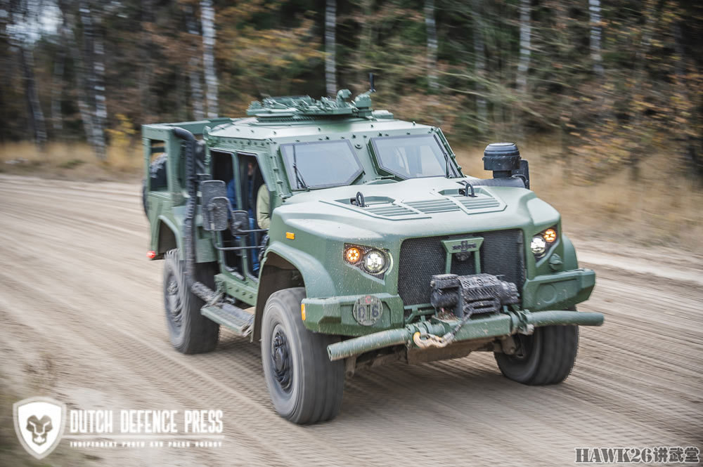 奥什科什jltv全新变型车远赴荷兰表演 展示优异性能 争取海外订单