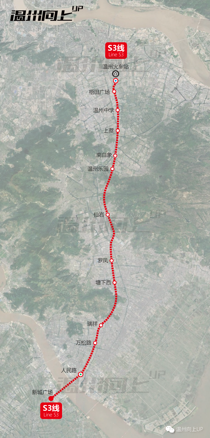 温州s3线规划图图片