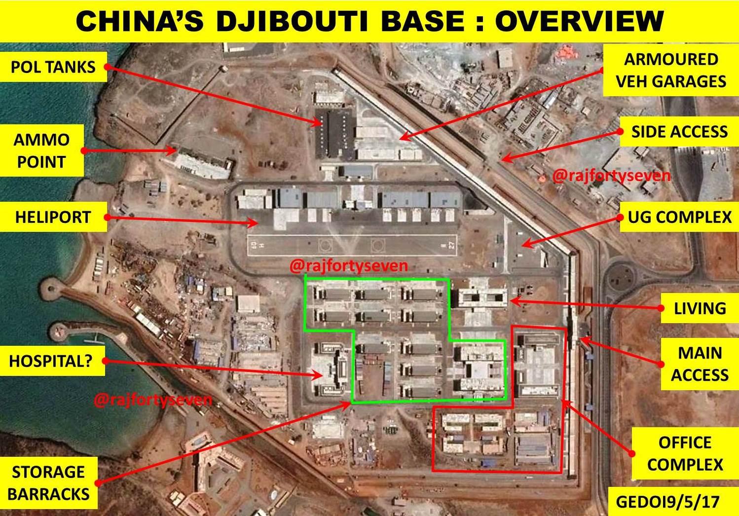 700:1!從海外軍事基地數量,看中國海軍與美國海軍的差距