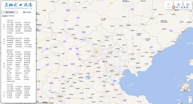哪里可以获取北京市的官方地图?天地图北京站盘点