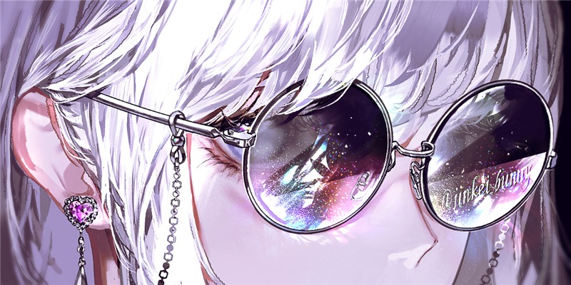 眼镜控请进!眼镜特辑p站二次元女生头像