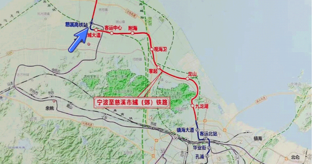 前湾新区城际铁路规划图片