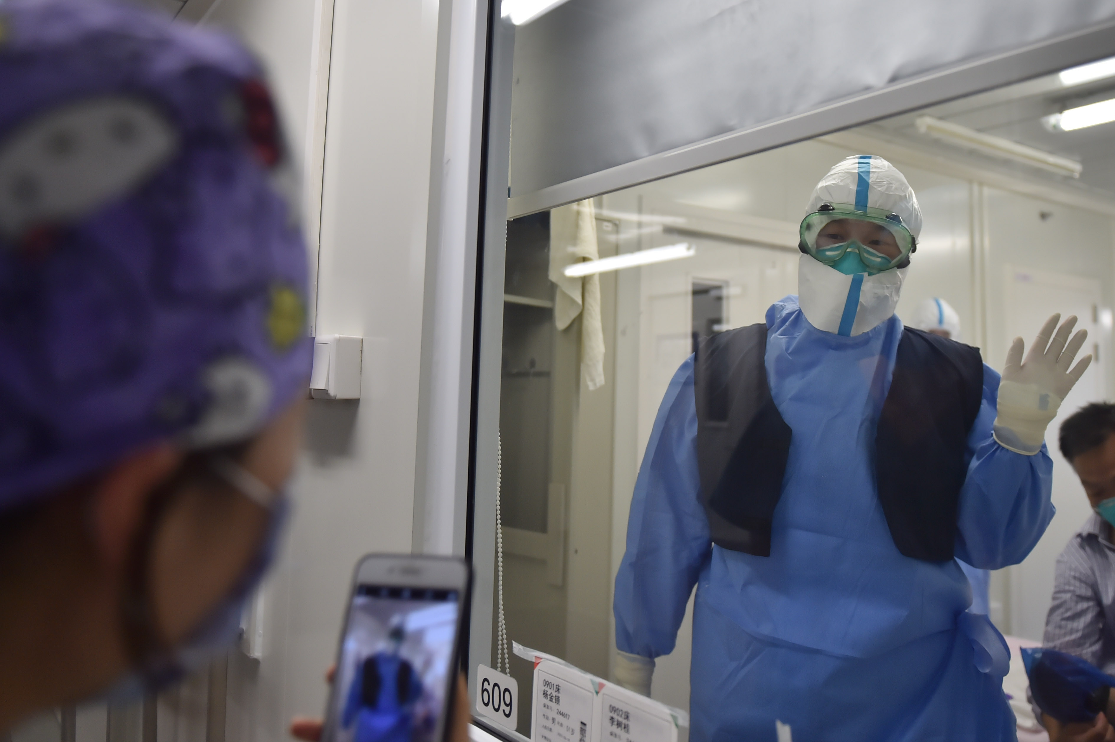 北京地坛医院隔离病区影像纪实