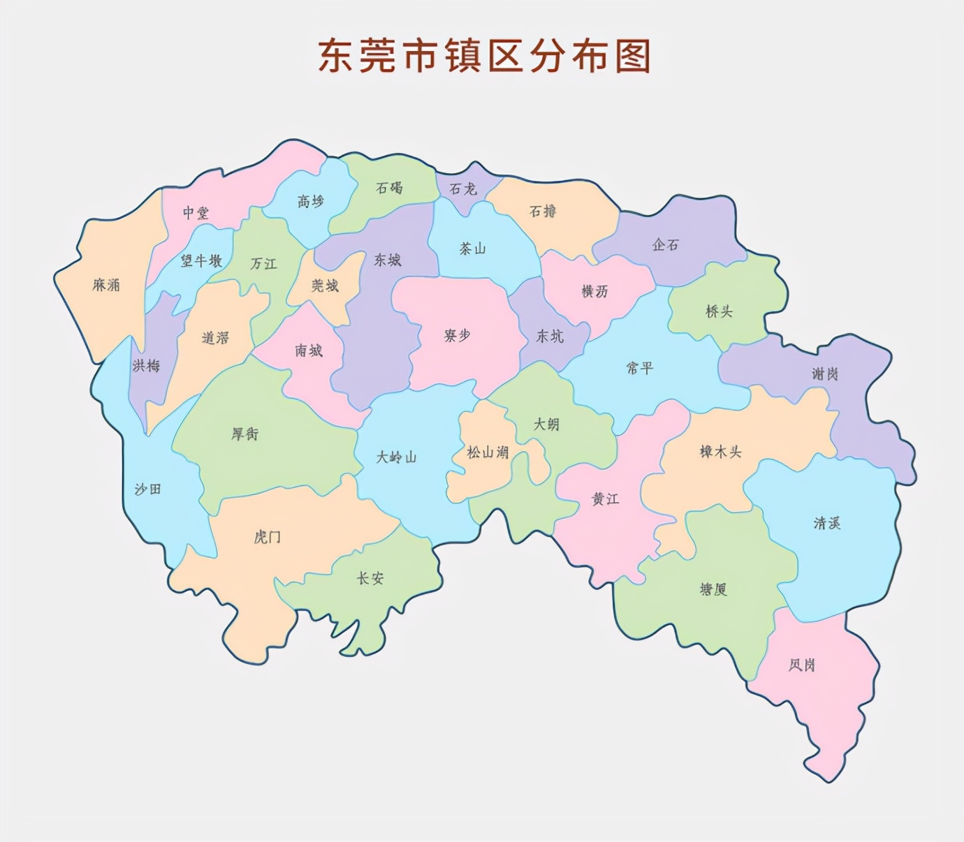 广东省东莞市排名超大城市第9位:甚至力压西安,杭州的超大城市