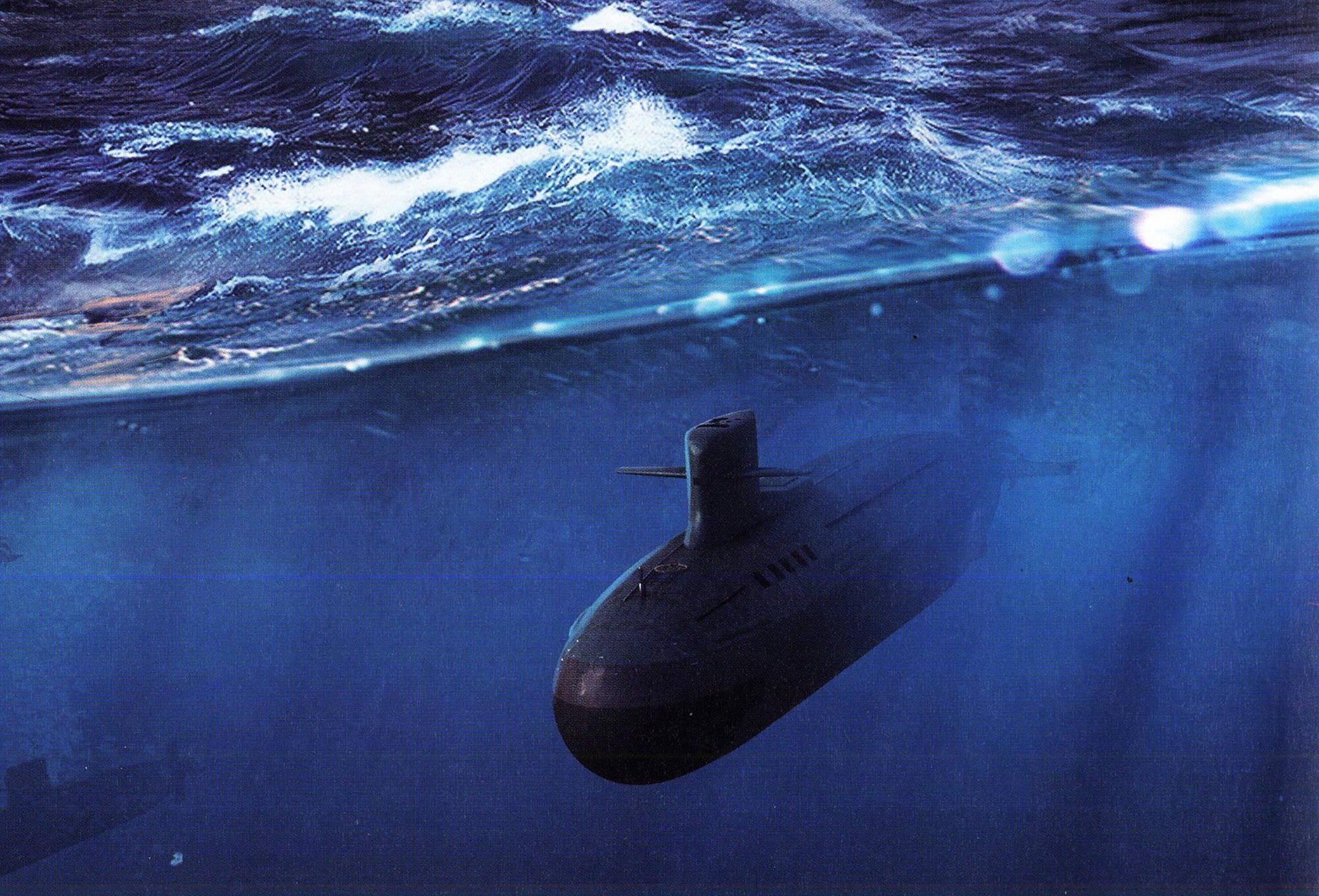 1994年中美黄海对峙,091核潜艇遭遇美军7次模拟打击,被困72小时