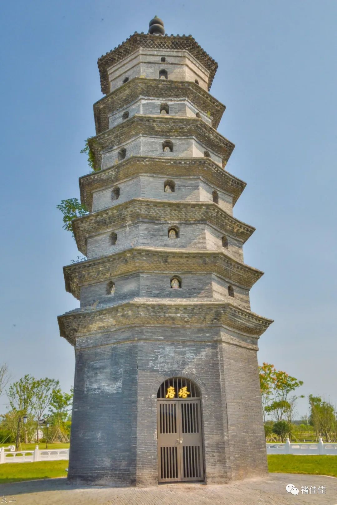 唐朝-小品-江苏海春轩塔