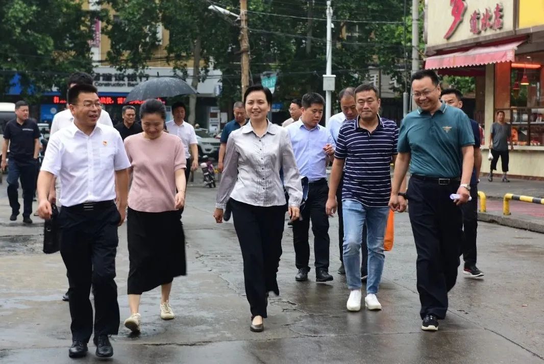 【今日头条】陈淑欣到老城区督导城市防汛排涝工作