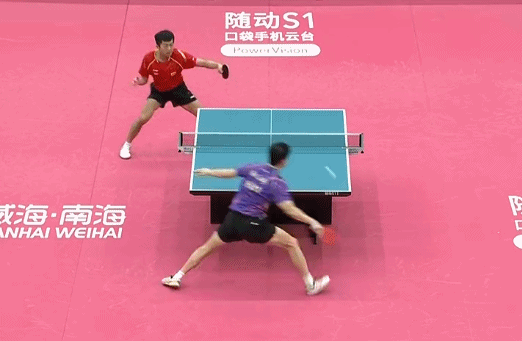 马龙输给21岁小将,转身360度轰神仙球,热身赛首败