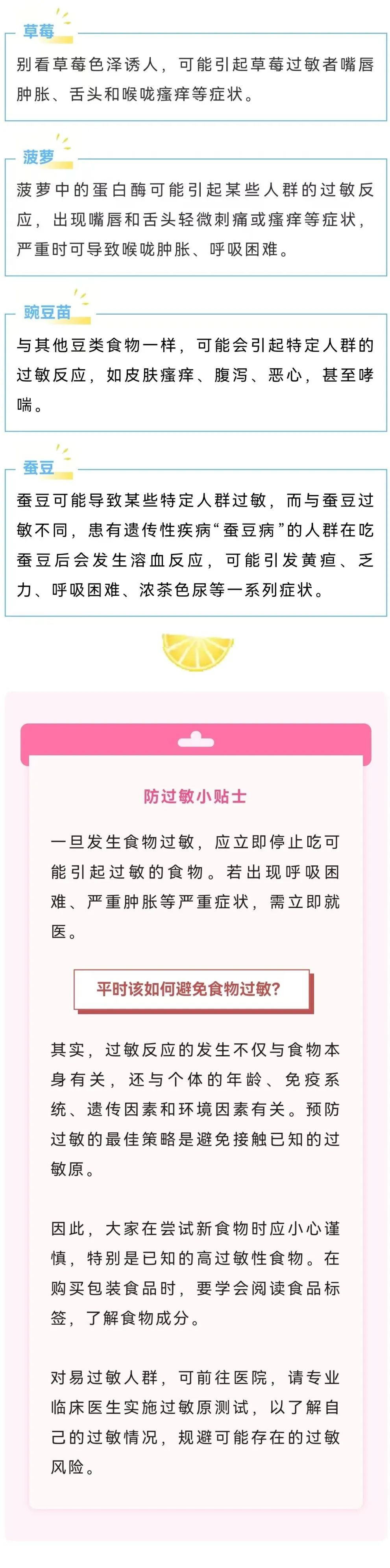 时令美味尝鲜,当心过敏问题!