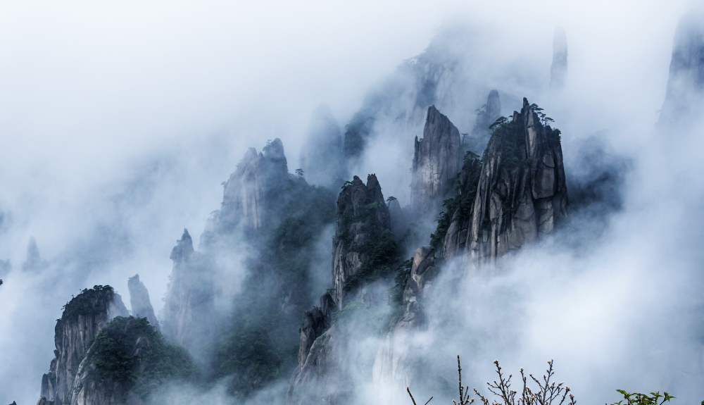 人間四月天,最美是三清山