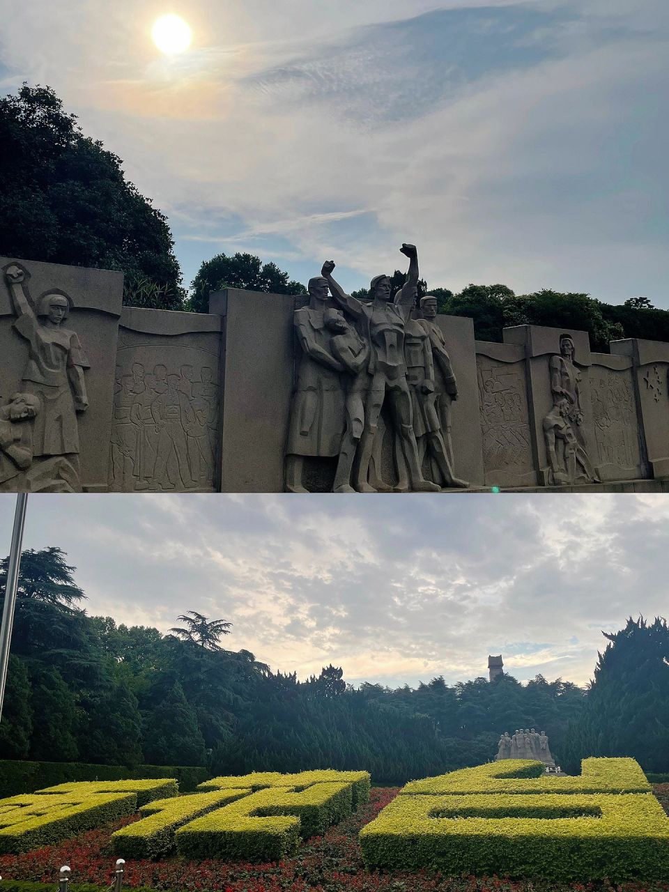 金陵十八景之-雨花台风景区 雨花台风景区游客不多,游览的舒适度较高