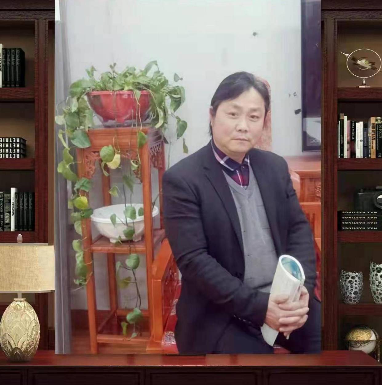 最具匠心国礼书画家——安森站