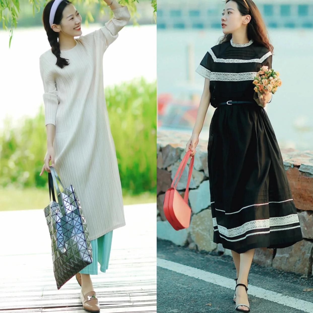 真正衣品好的女人,一般很少穿运动鞋,看这位"辣妈"就知道