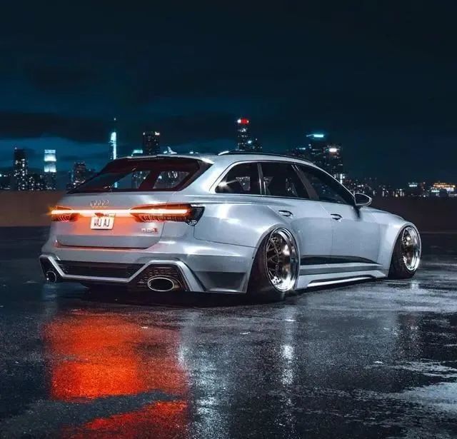 宽体低趴改装奥迪rs6 avant