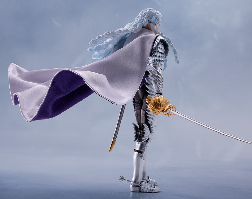 剑风传奇:格里菲斯光之鹰shf可动手办公开 附带专属坐骑白马