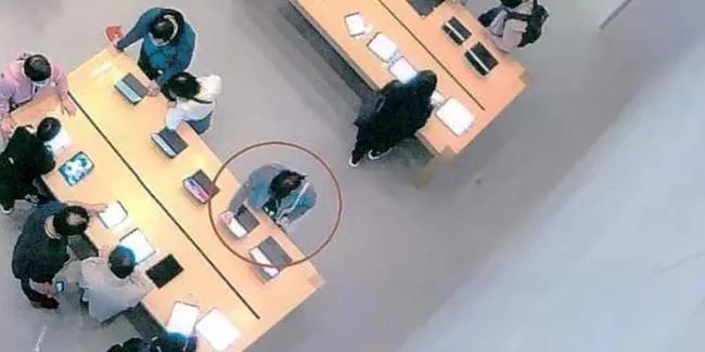 没监控?女研究生多次到苹果店偷盗,结果