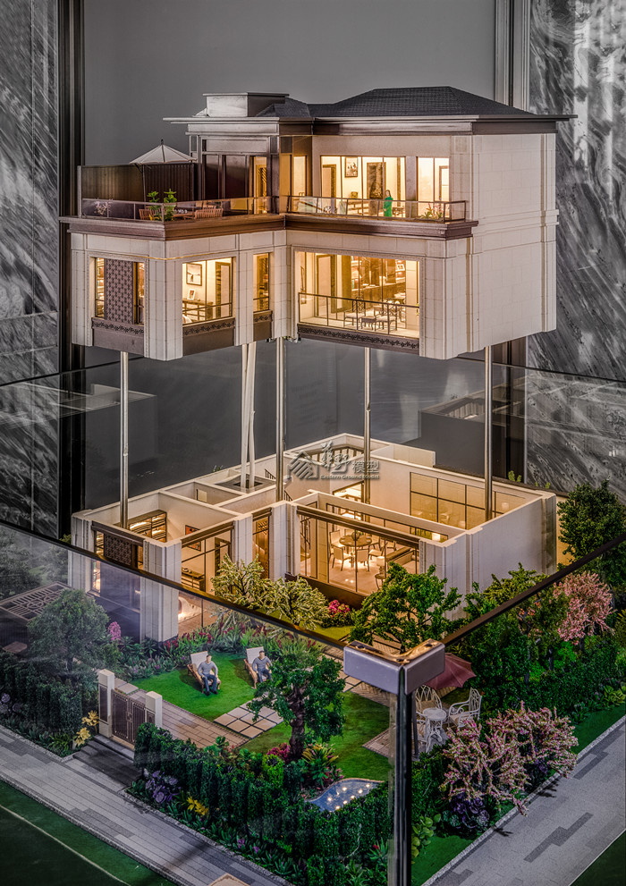 营口沙盘模型制作公司华野模型单体沙盘案例分享