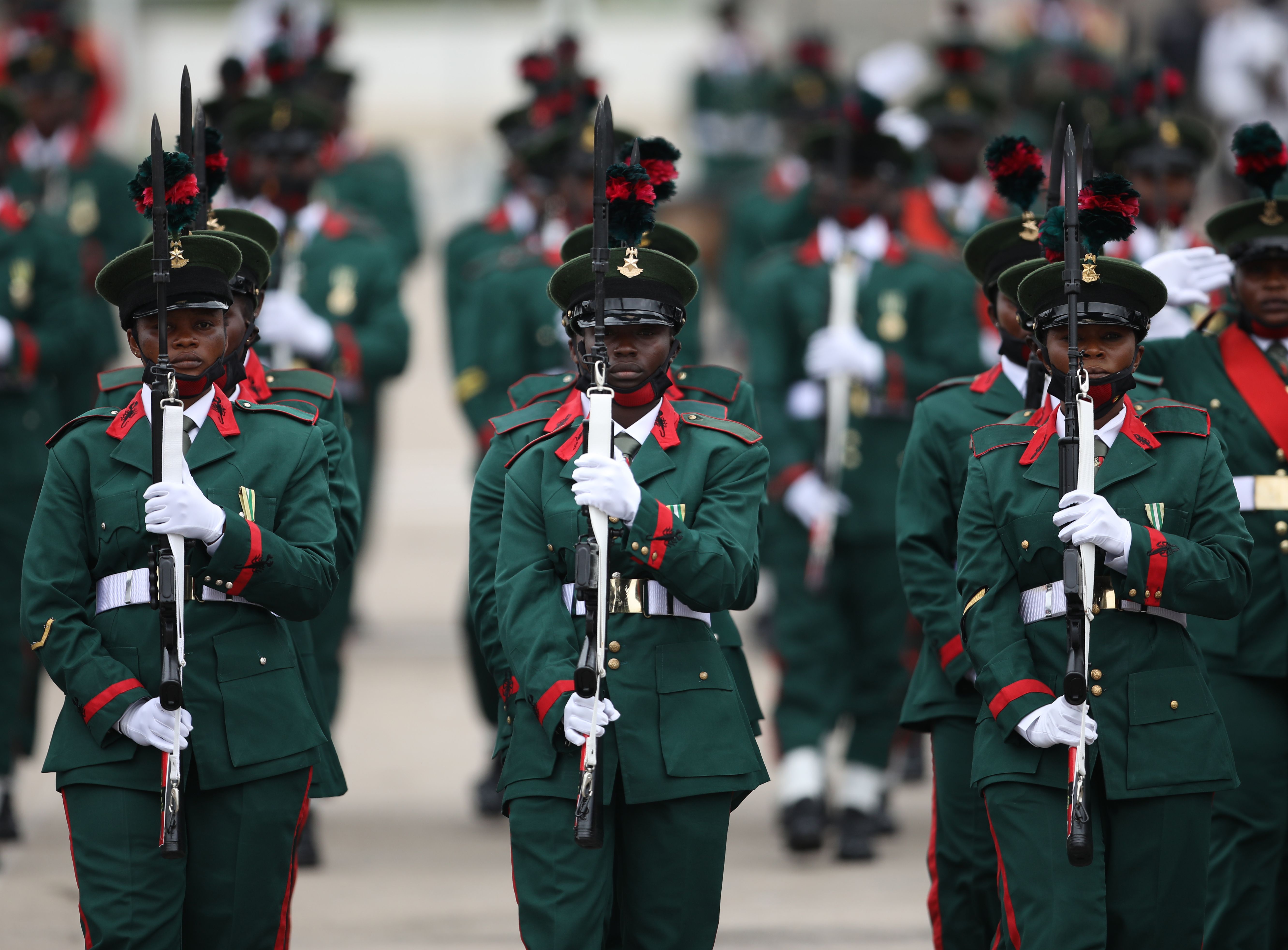 尼日利亚举行阅兵庆祝独立日