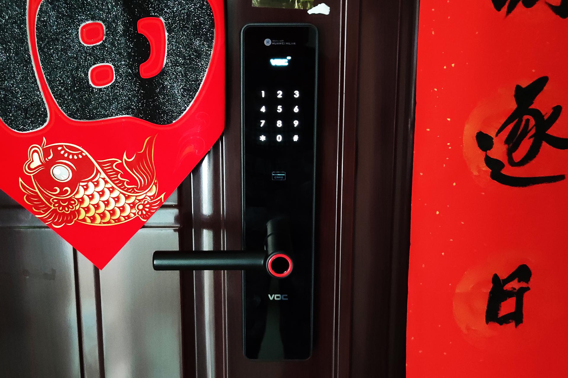 指纹锁初体验:华为hilink voc智能门锁x11