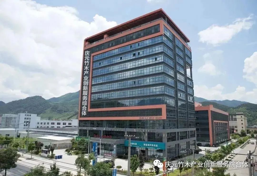 浙江省庆元竹木产业创新服务综合体是结合互联网云平台技术,把"新零售