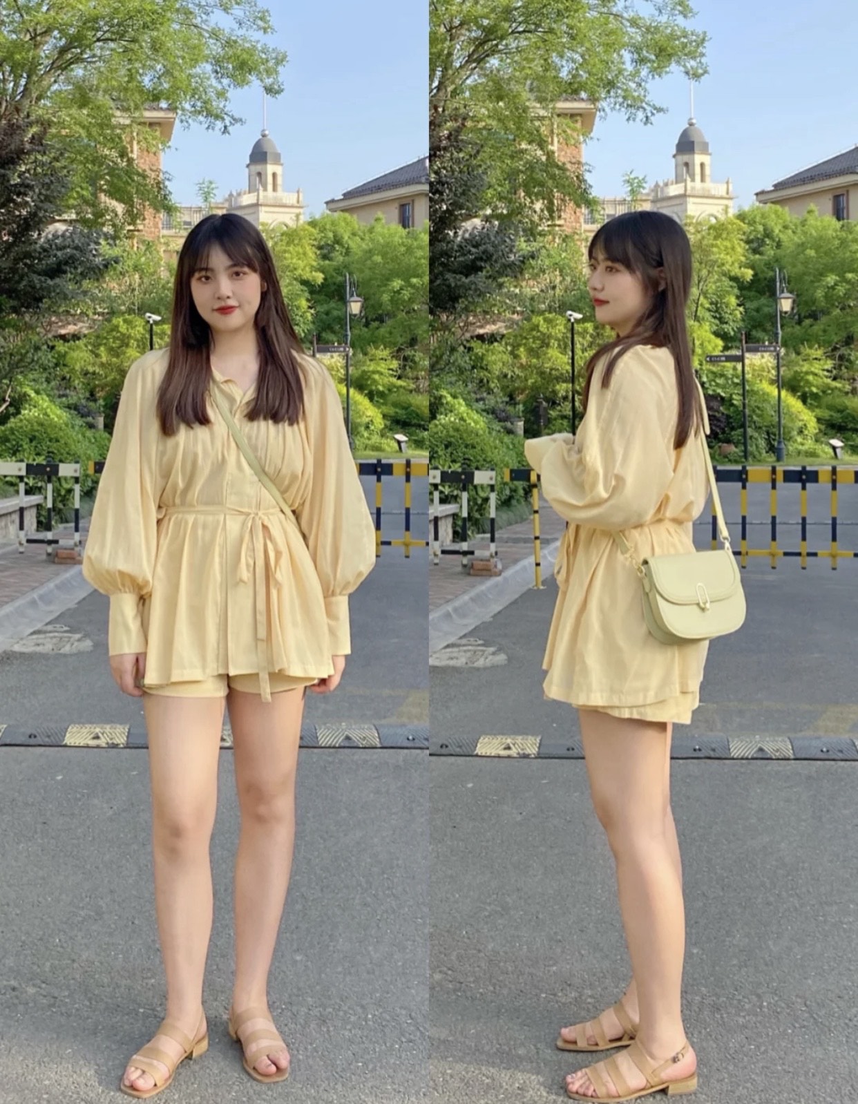 微胖女生学会连衣裙这样穿,从视觉上显瘦好几斤,时髦优雅还减龄