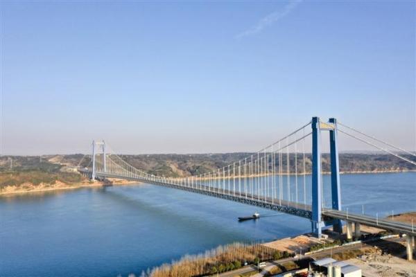 宜都长江大桥正式建成通车