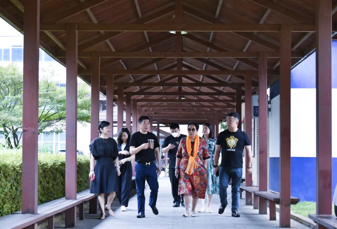 开国大将肖劲光之女肖凯女士一行莅临泰和医院指导调研工作