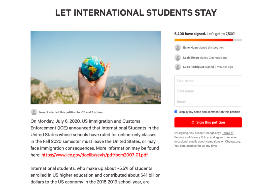 推荐|美留学新规：全网课生须转校或离境，37万中国留学生何去何从？