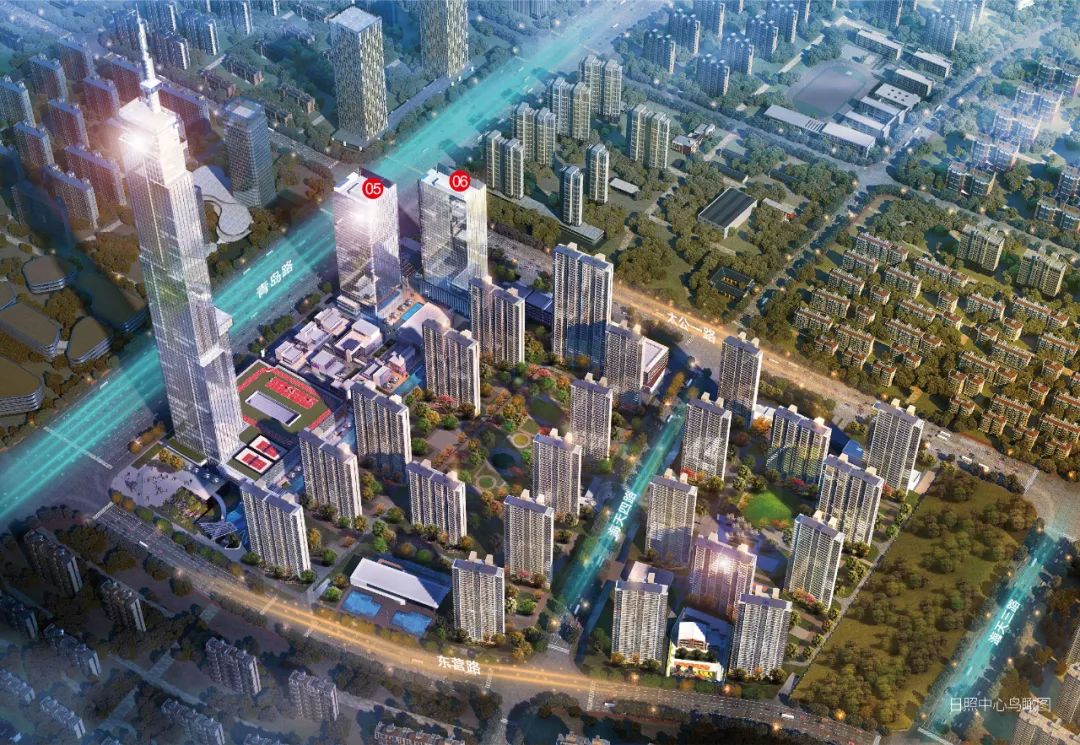 485米!山东第一高"日照中心"施工计划曝光,预计28年竣工!