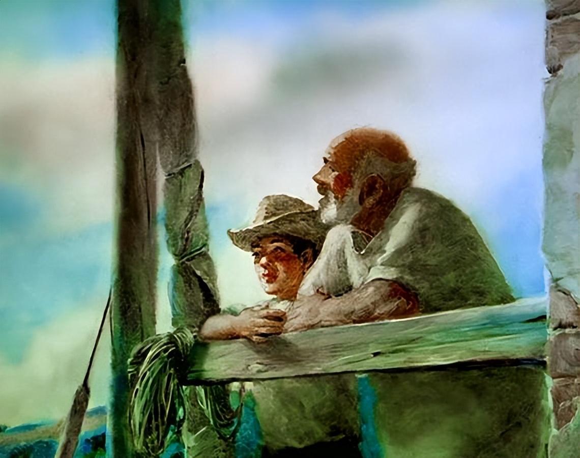 探索《老人与海》中,悲剧英雄的圣地亚哥,表现出了怎样的性格