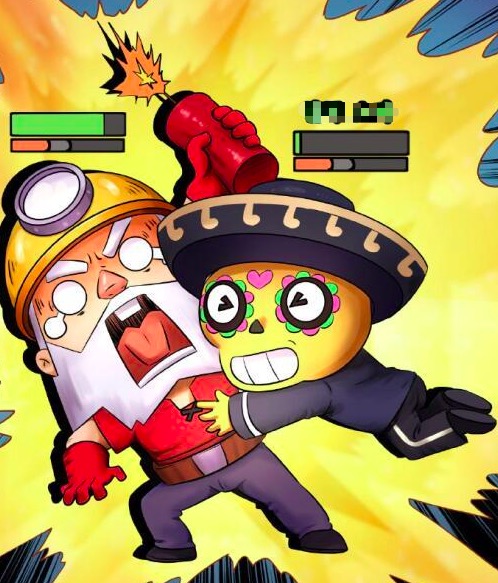 比lpl的忍界大战还精彩,荒野乱斗上演"艺术"型神仙打架