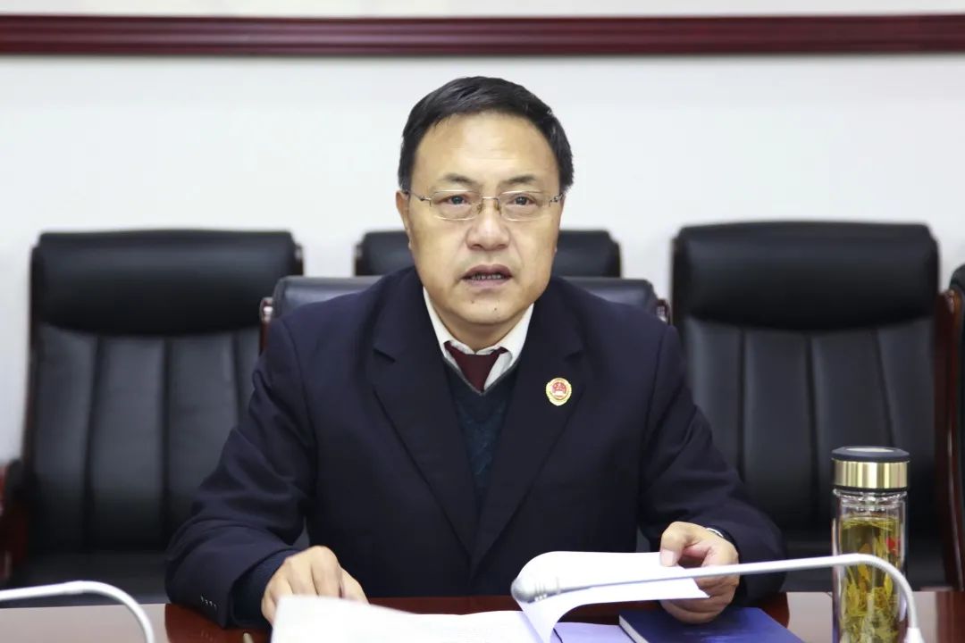 郭庆祥同志带领市公安局党委班子到市检察院座谈交流