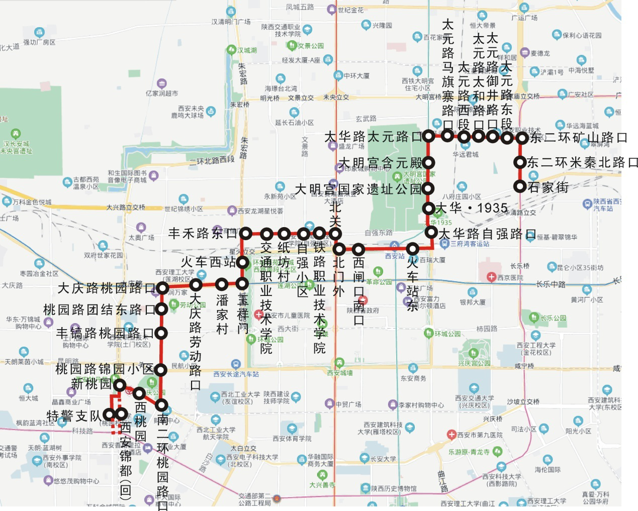 西安公交撤销175路,179路,180路,开通293路调整3条线路