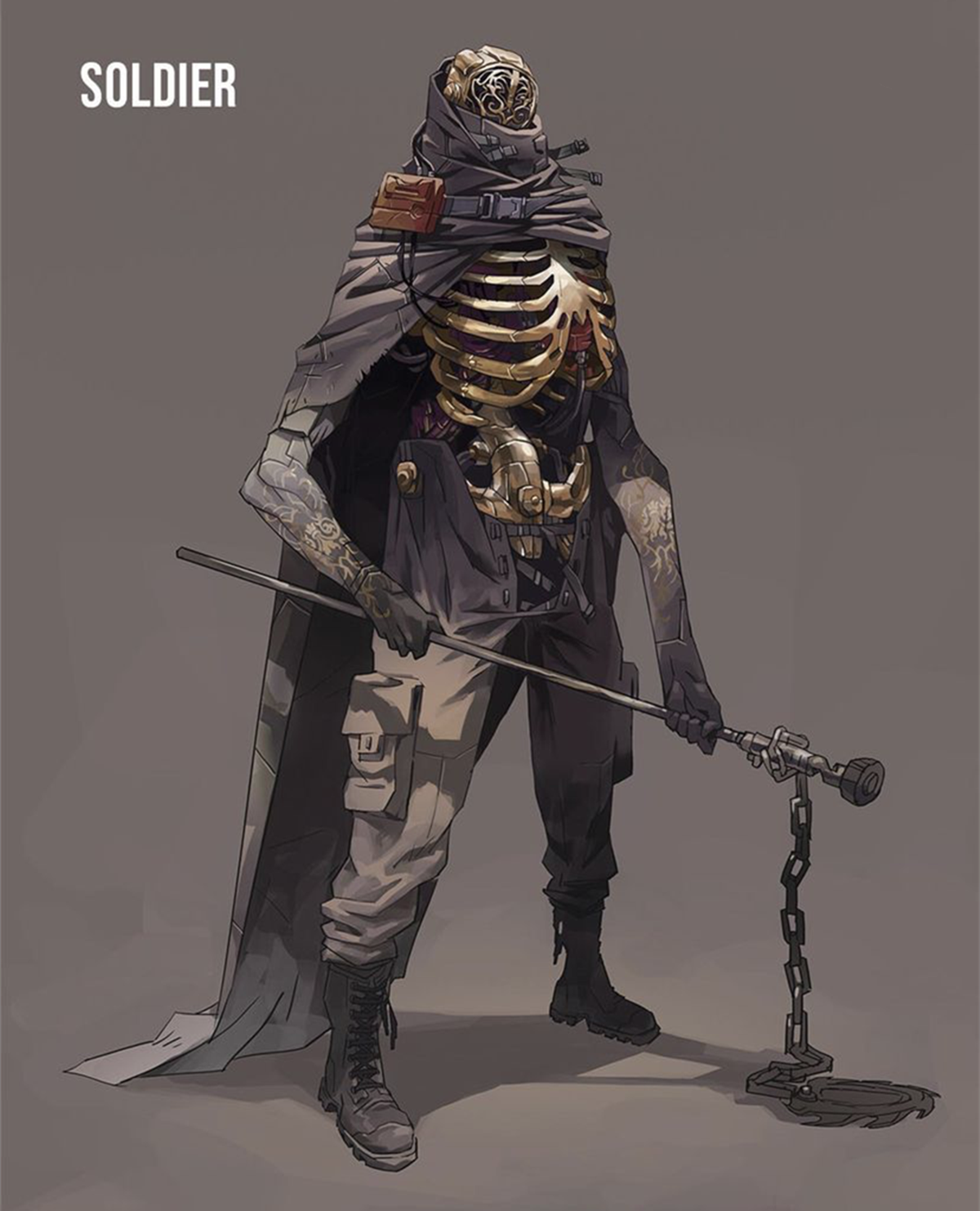 动漫中那些稀奇古怪的角色,末世风格的人物角色形象为何如此流行