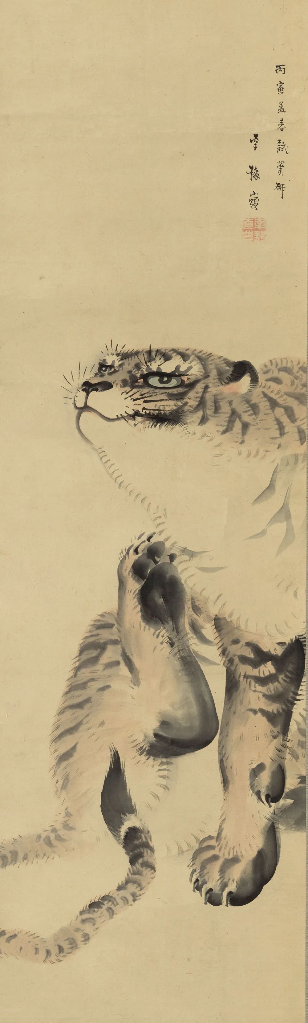 日本著名画虎的画家图片