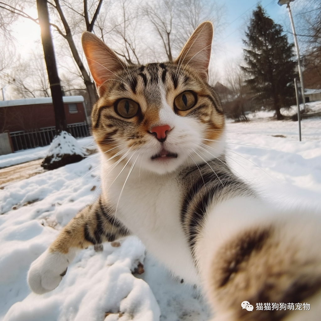 萌到爆炸!猫咪们的自拍秀,竟然如此可爱!