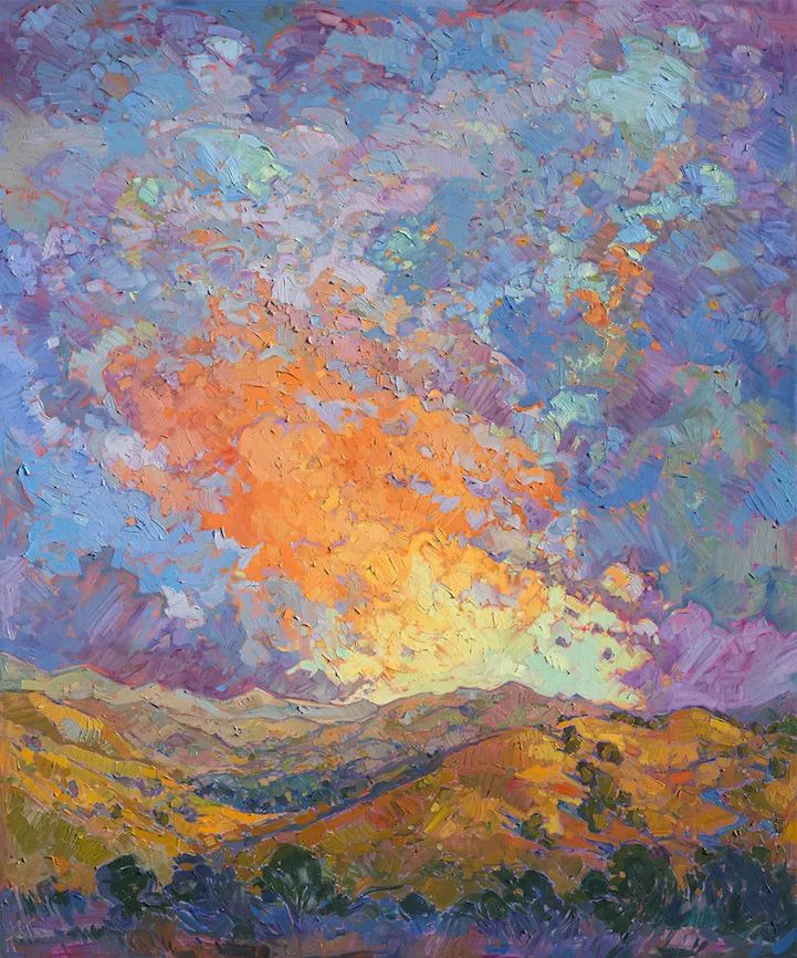 画家自称开创新的印象派,刚想嘲笑,一看画作竟是个王者