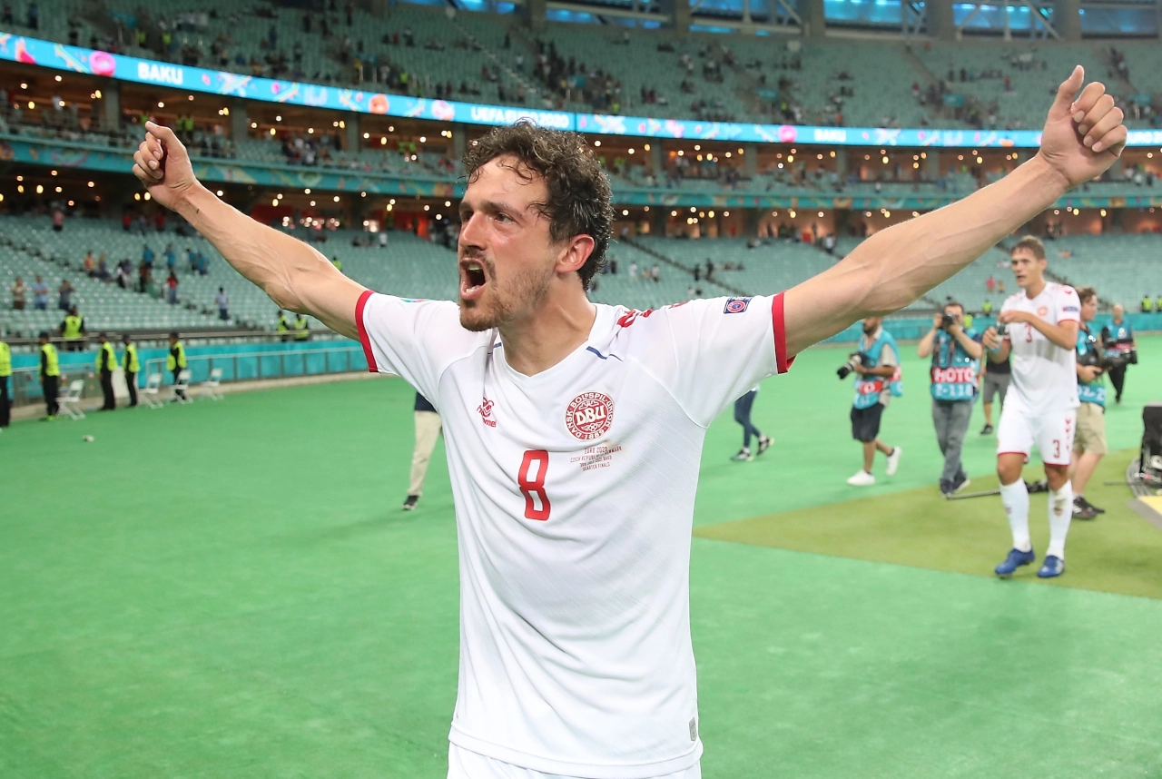 罗马中场补强,有意多特蒙德29岁1000万欧元1球5助丹麦球员德莱尼