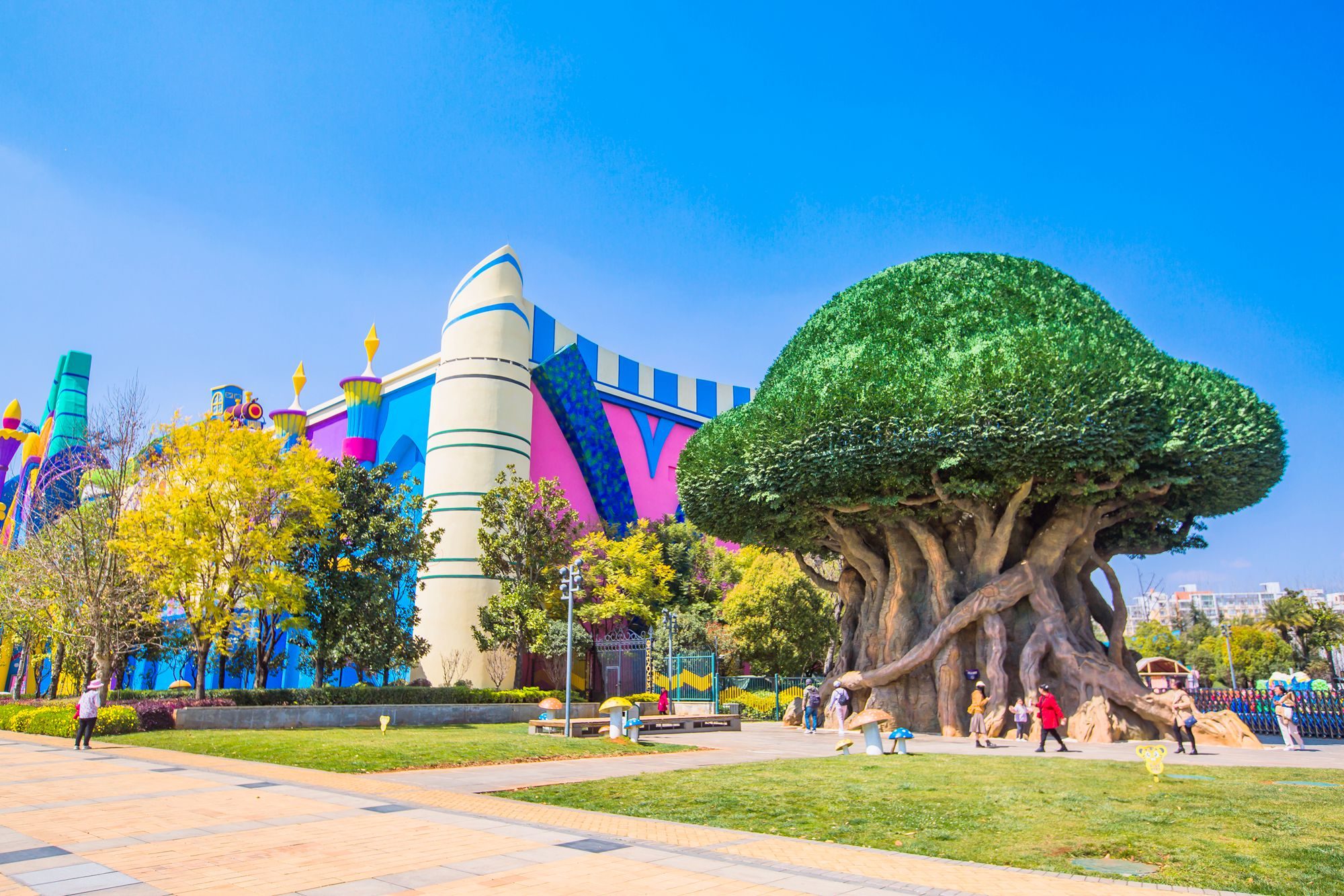 昆明公园1903,融汇东西建筑之美,是一处充满艺术氛围的文化街区