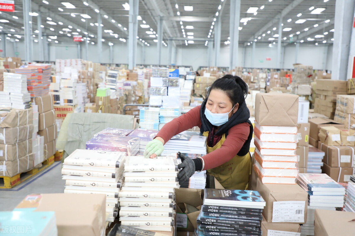 四川省眉山市青龙物流园区内的当当网全国第二总部仓储物流基地