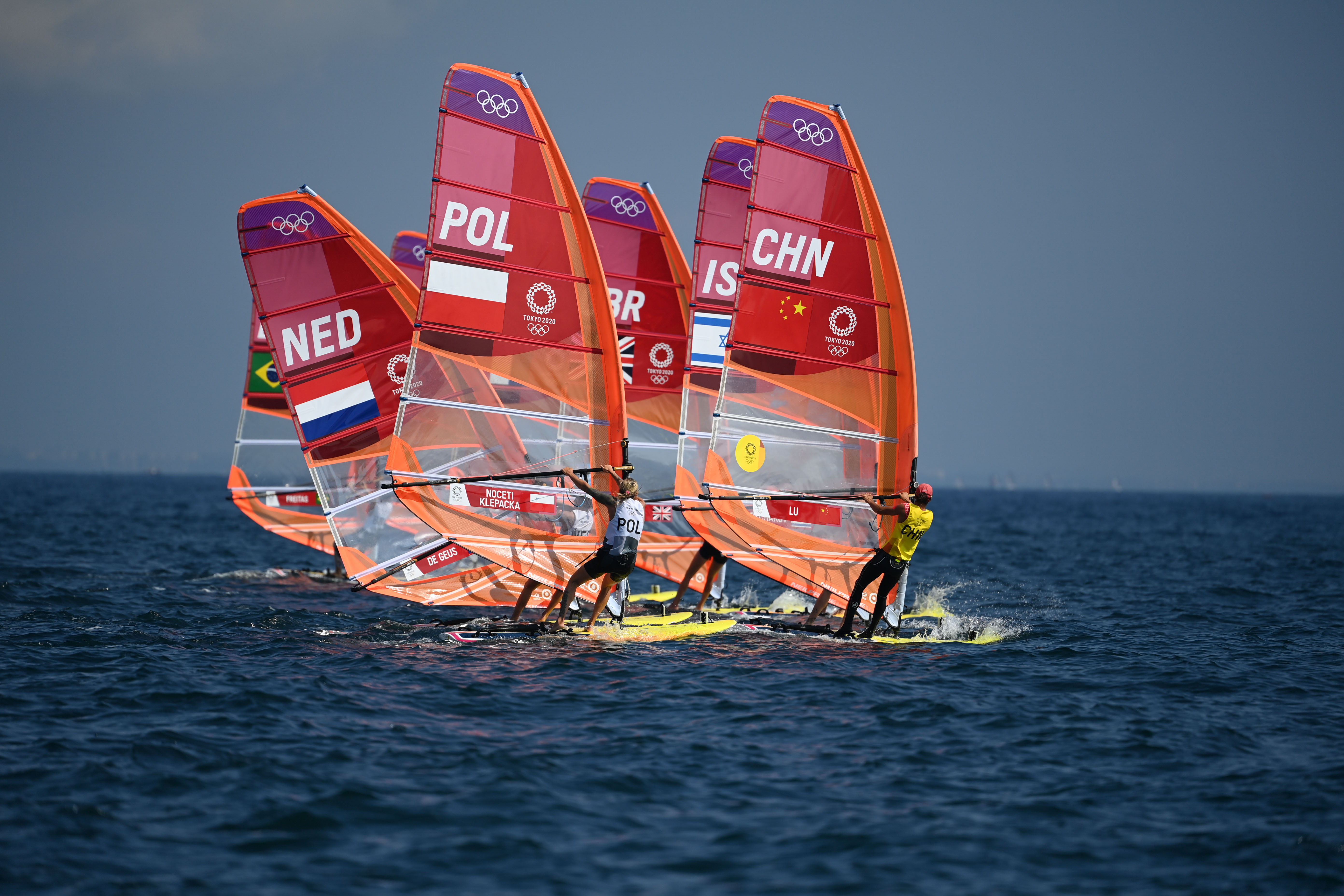 帆船帆板——卢云秀夺得女子帆板rs:x级冠军