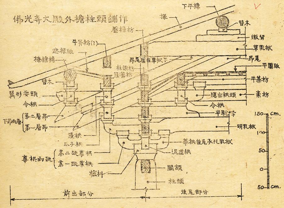 佛光寺建筑结构分析图图片