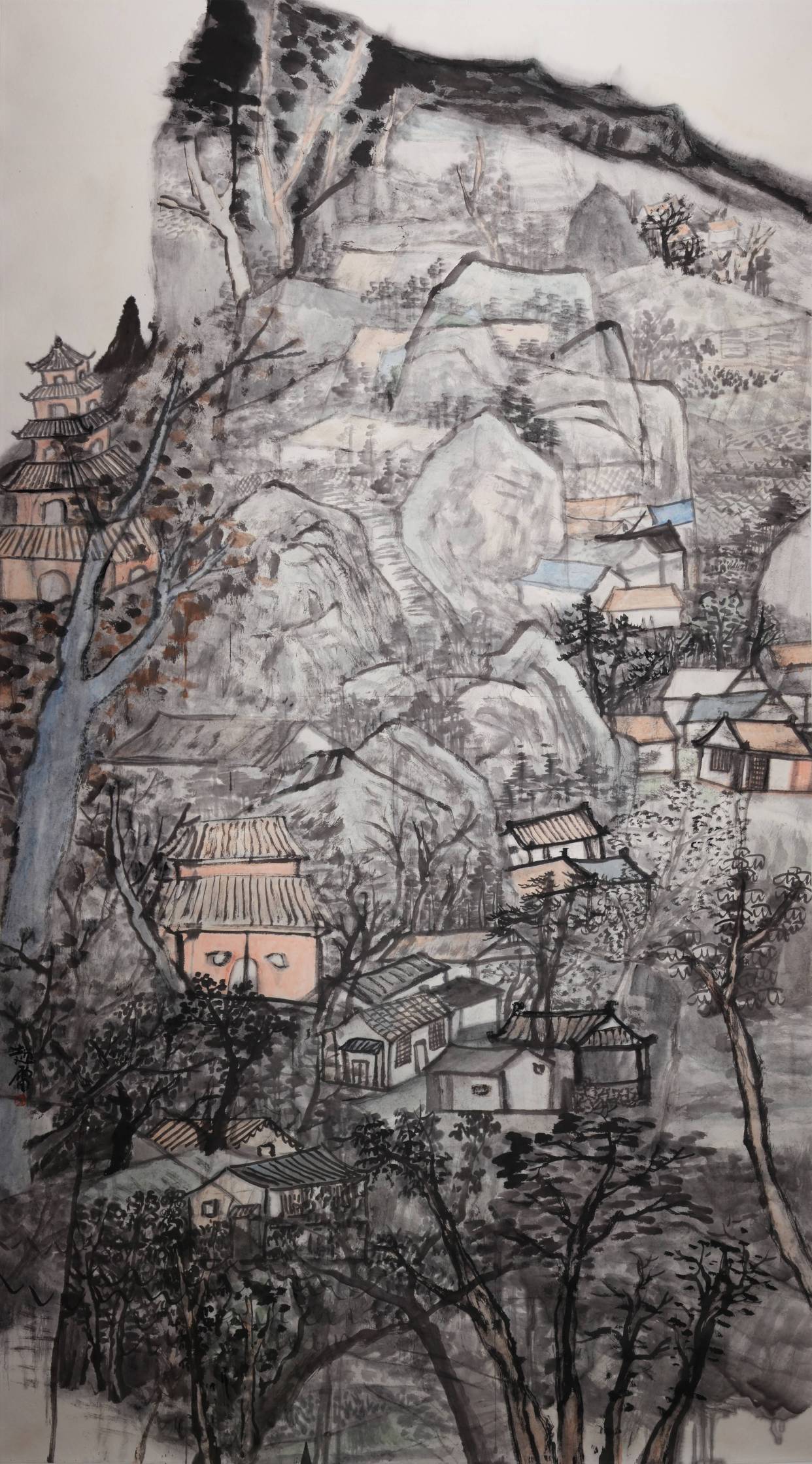 赵雷的山水画:传统与个性的完美交融·山水|水墨|国画|画家