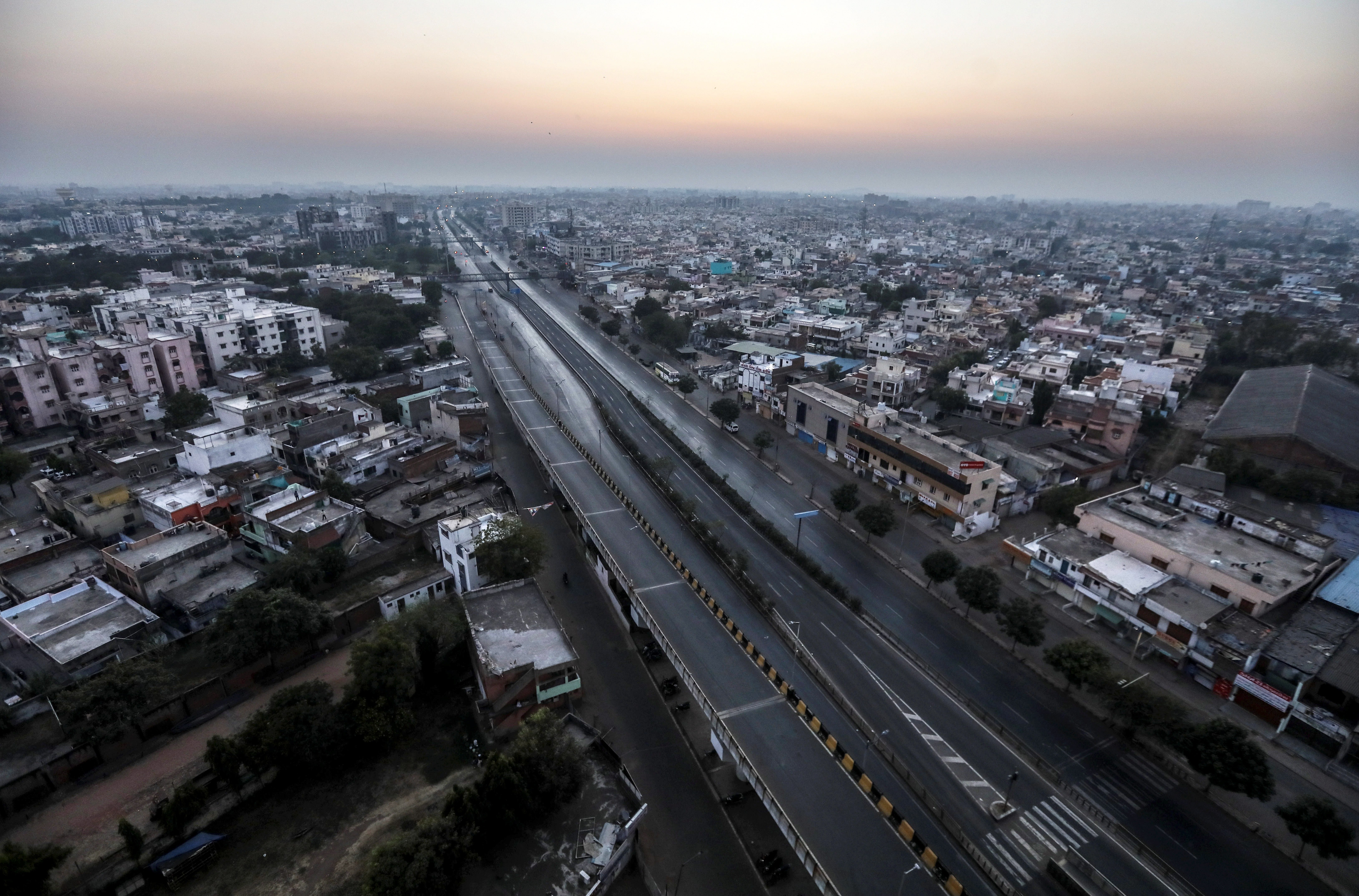 宵禁下的印度艾哈迈达巴德(1)