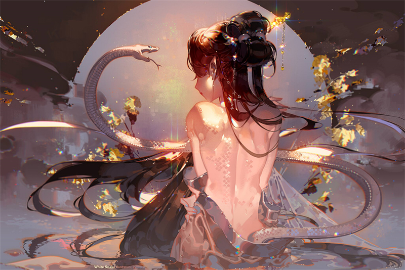 p站美图推荐——蛇特辑(二)