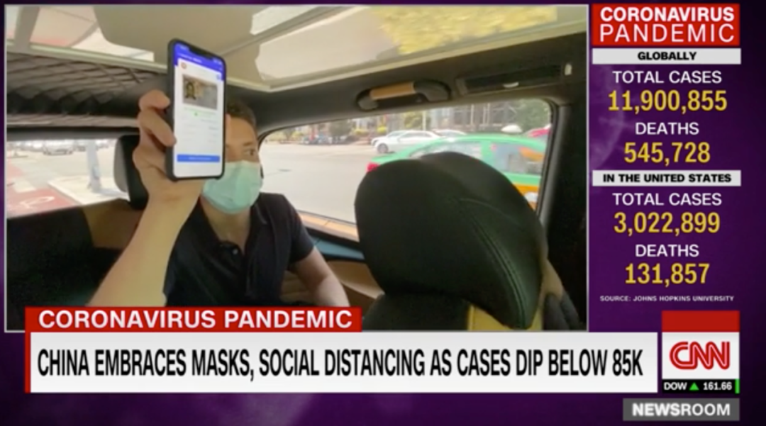 新冠肺炎|美国新冠确诊超300万，CNN记者在北京街头看到这一幕后说了大实话