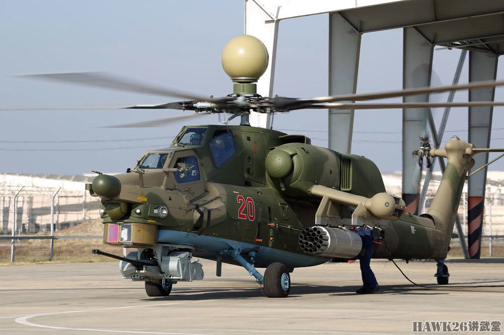 俄军公布米-28ub武装教练直升机最新照片 前后座舱内部设置曝光